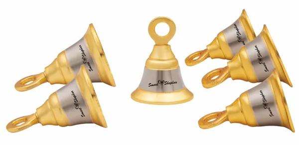 (Pack_of_2)_Decorative_Bell_Jingle_Zinc_Gold_Silver
