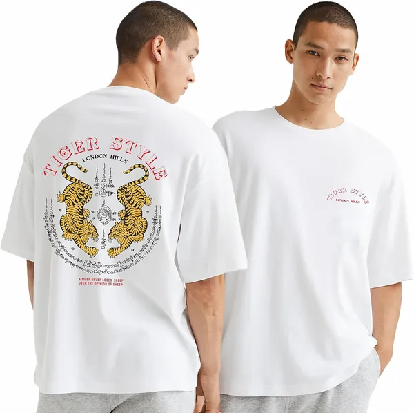 White_Cotton_Blend_T-Shirt