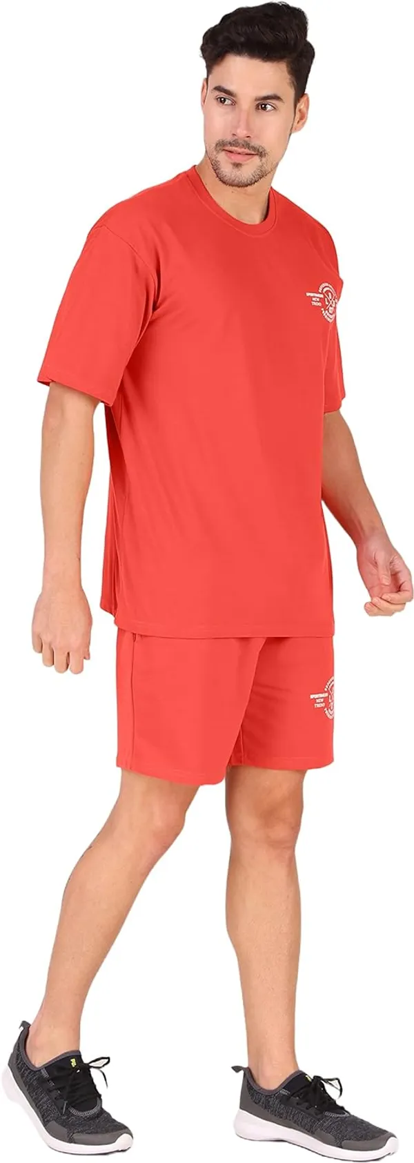 Orange__Cotton_Blend_&_Shorts_-_Terry_Co-Ord_Set