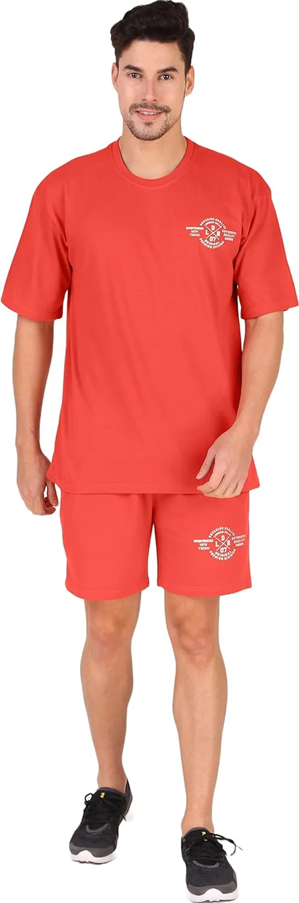 Orange__Cotton_Blend_&_Shorts_-_Terry_Co-Ord_Set