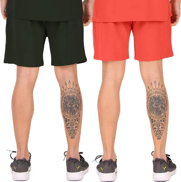 Orange,_Black_Terry_Shorts