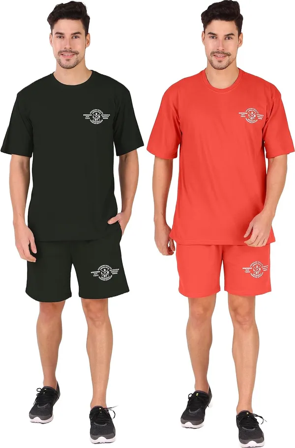Orange,_Black_Terry_Shorts