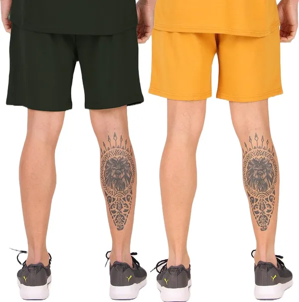 Mustard,_Black_Terry_Shorts