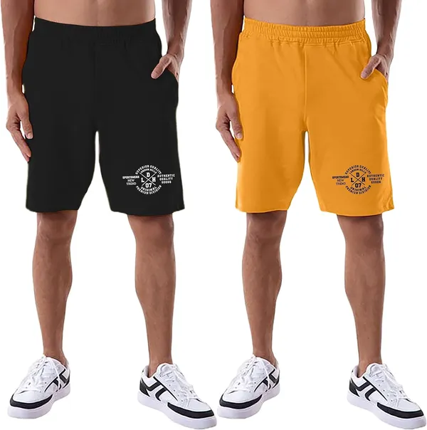 Mustard,_Black_Terry_Shorts