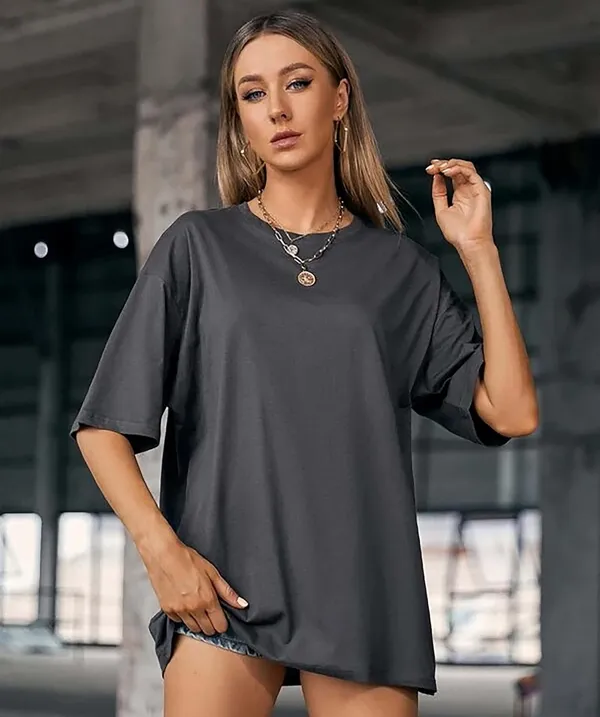 Dark_Grey_Cotton_Blend_T-Shirt