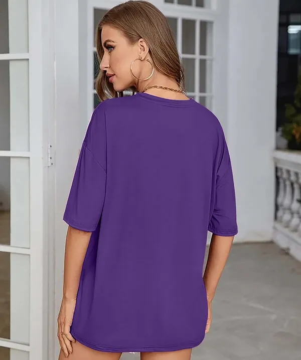 Purple_Cotton_Blend_T-Shirt