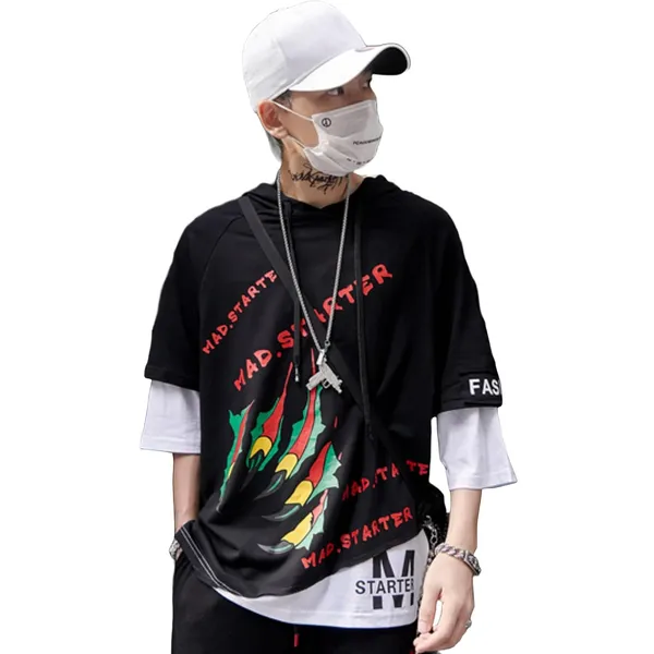 Black_Cotton_Blend_T-Shirt