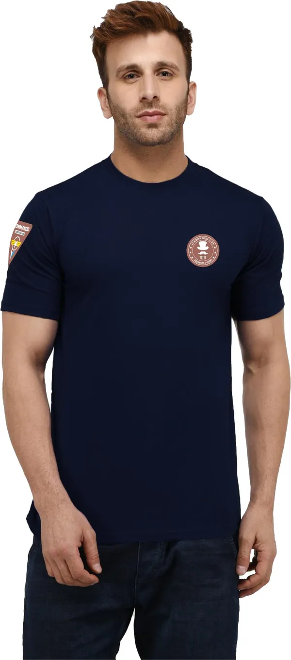Blue_Cotton_Blend_Round_Neck_Half_Sleeve_t-shirt_for_Men