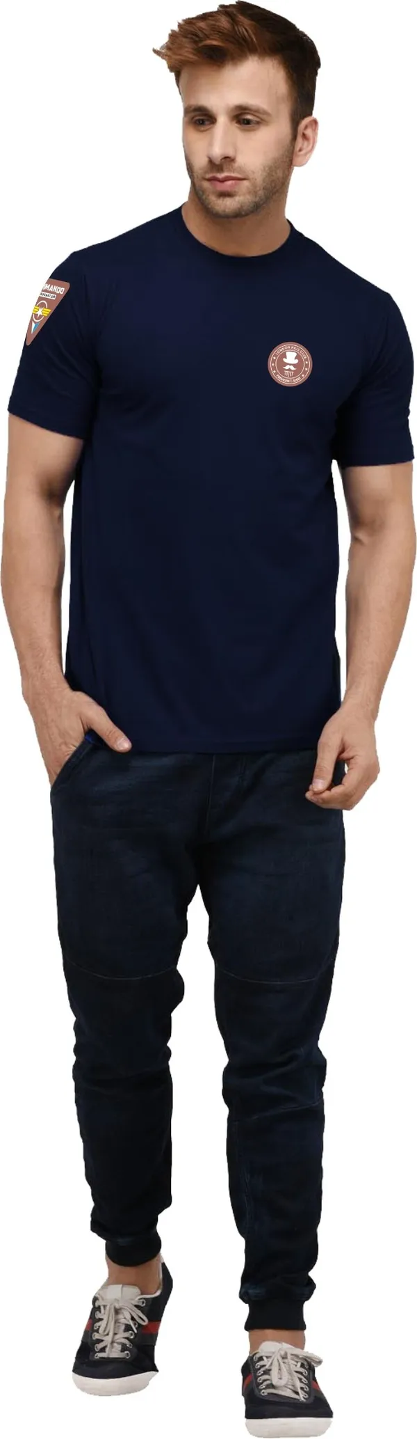 Blue_Cotton_Blend_Round_Neck_Half_Sleeve_t-shirt_for_Men