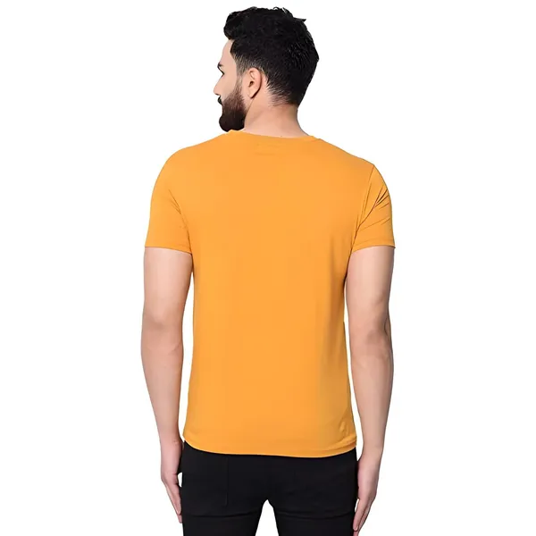 Mustard_Cotton_Blend_T-Shirt