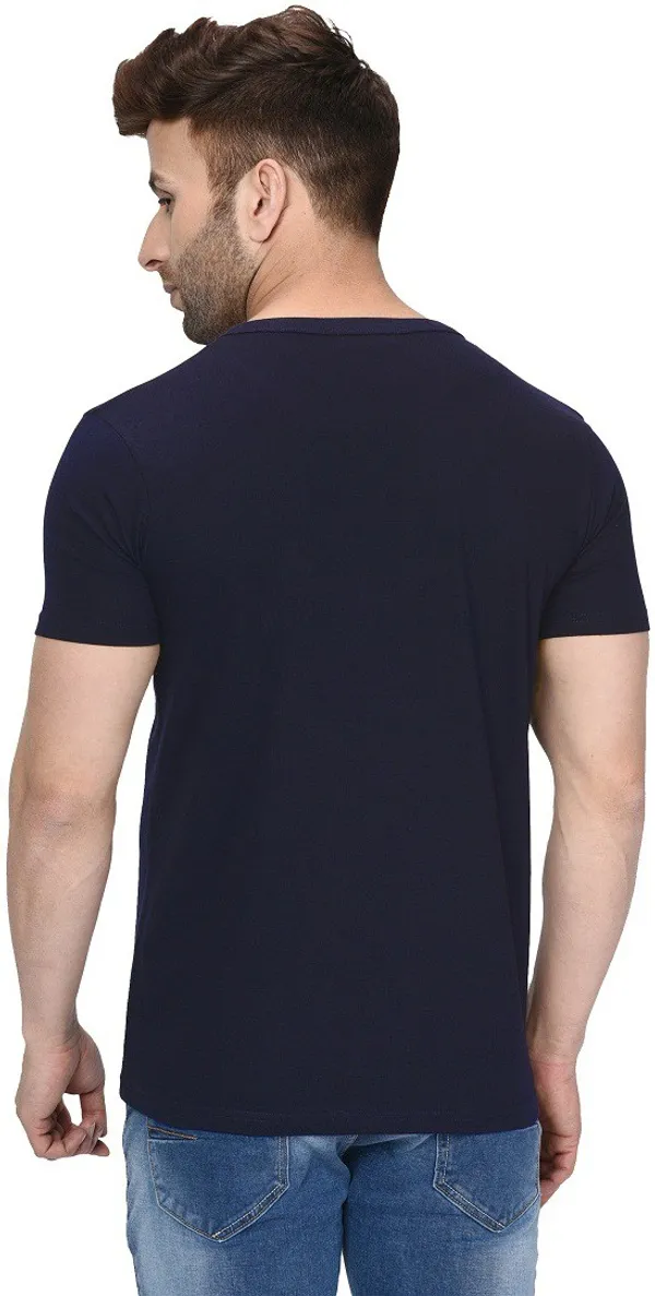 Dark_Blue_Cotton_Blend_Henley_Neck_Short_Sleeve_t-shirt_for_Men