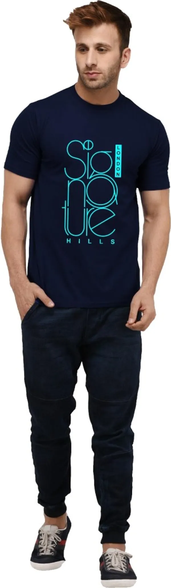 Dark_Blue_Cotton_Blend_Round_Neck_Half_Sleeve_t-shirt_for_Men