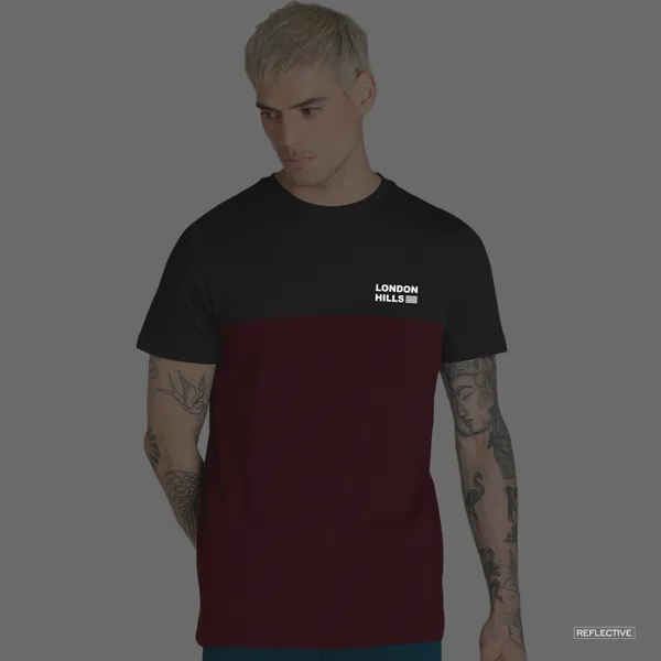 Multicolor_Cotton_Blend_Round_Neck_Half_Sleeve_t-shirt_for_Men