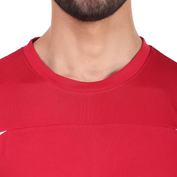 Maroon_Polyester_Round_Neck_Half_Sleeve_t-shirt_for_Men