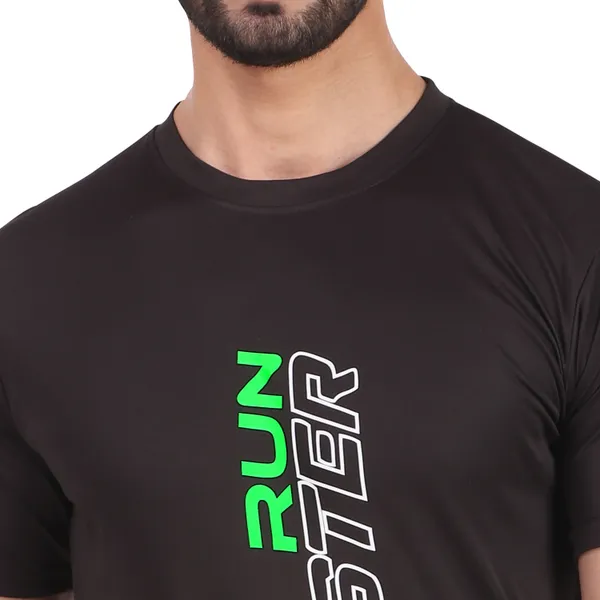 Black_Polyester_Round_Neck_Half_Sleeve_t-shirt_for_Men