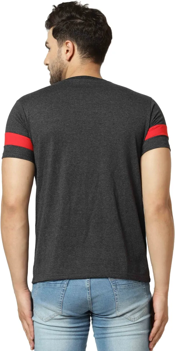Grey_Cotton_Blend_Round_Neck_Half_Sleeve_t-shirt_for_Men
