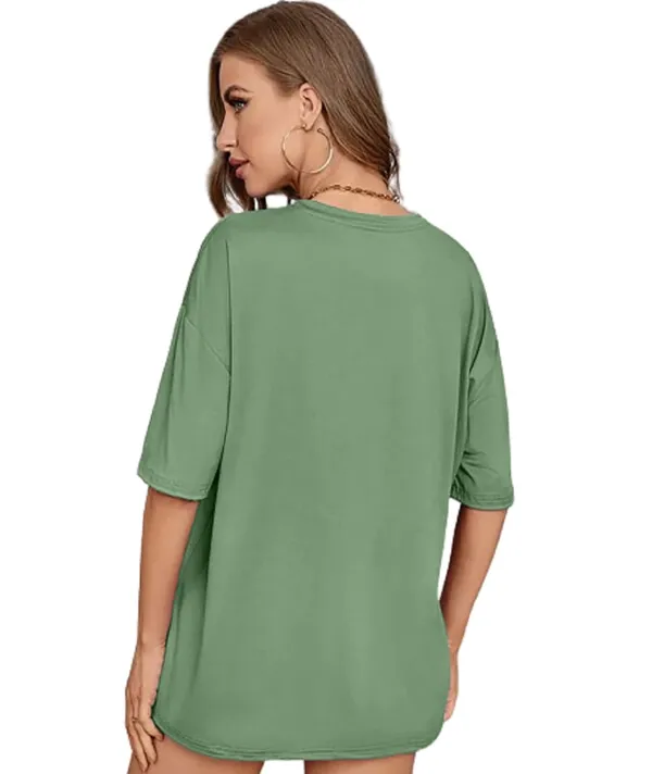 Green_Cotton_Blend_T-Shirt