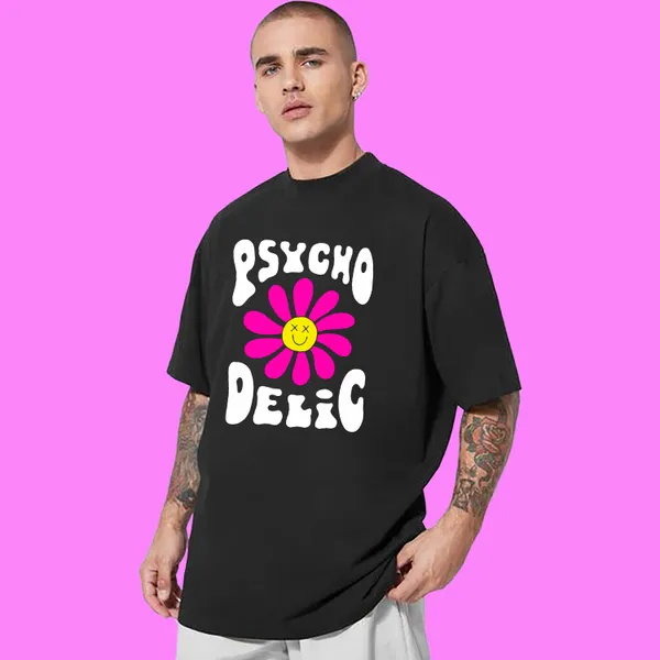 Black_Cotton_Blend_Round_Neck_Half_Sleeve_t-shirt_for_Men