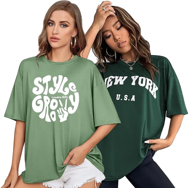 Cotton_blend_Half_Sleeve_Women_Oversized_T-Shirts_Pack_of_2