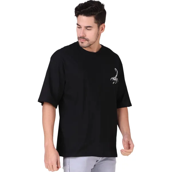 Rust_Cotton_Blend_T-Shirt
