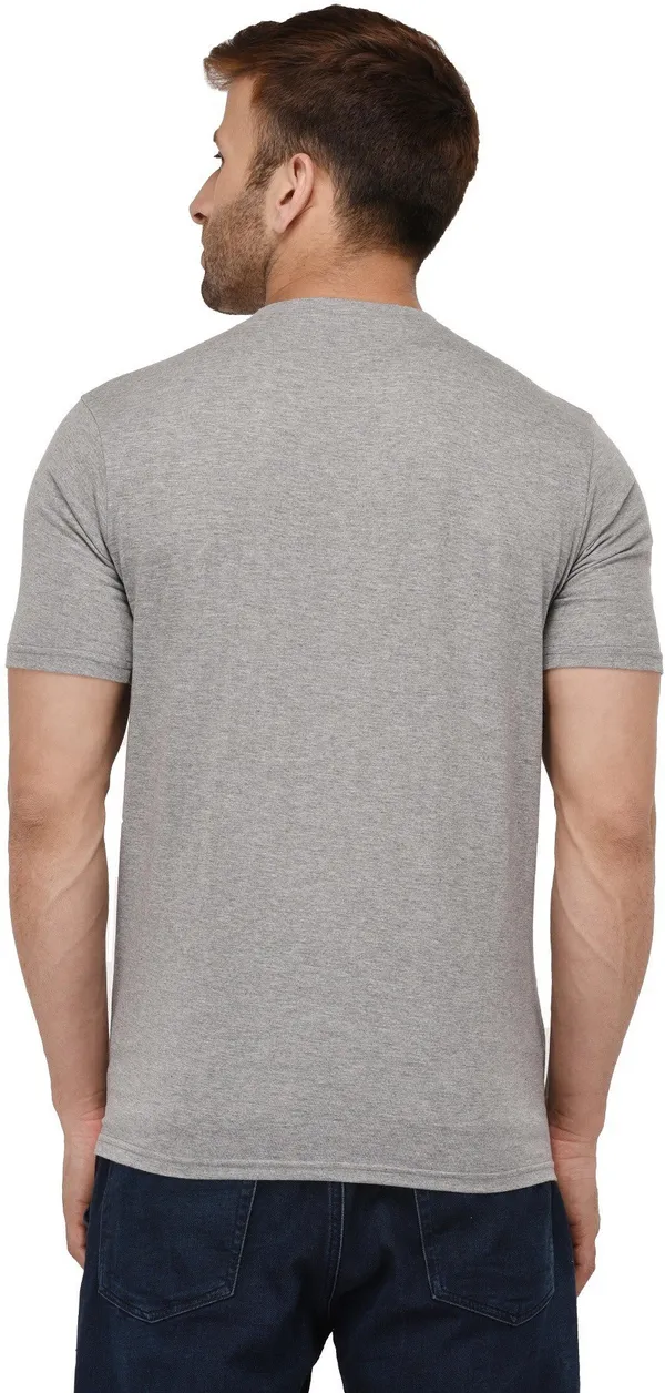 Grey_Cotton_Blend_Round_Neck_Half_Sleeve_t-shirt_for_Men
