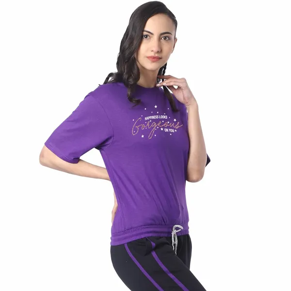 Purple_Cotton_Blend_T-Shirt