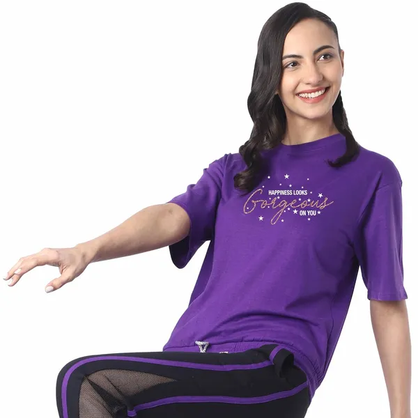 Purple_Cotton_Blend_T-Shirt