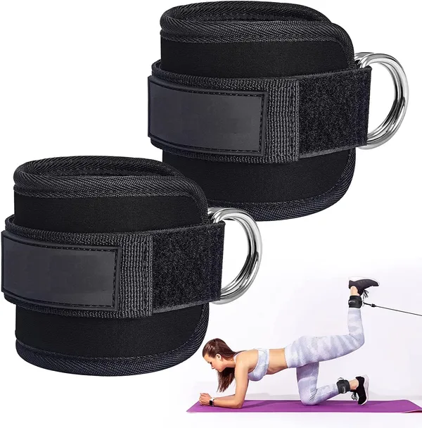 Ankle_Strap_for_Gym_Cable_Machine_(Pair)-_Heavy_D_Ring_Padded_Ankle_Band_for_Gym_Workout_|_Cuff_Attachment_Kickbacks_Leg_Extension_Men_and_Women_(Black_((Pack_of_2)))
