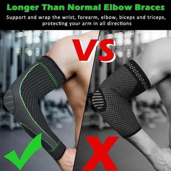 Elbow_Support_for_Men-_Pair_of_3D_Knitted_Elbow_Brace_for_Gym,_Workout_and_Pain_Relief_|_Extra_Long_Braces_Elbow_Sleeve_for_Working_Out,_Joint_Pain_(Green-Black)
