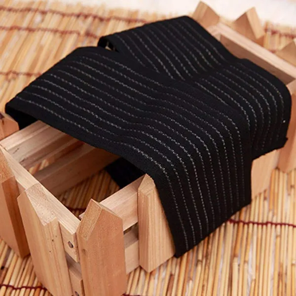 (Pack_of_2)_Extra_Long_Elastic_Compression_Knee_Brace_Wrap_for_patellar_Tendon_Support_Strap_for_Plantar_Ligaments,_Joint_Pain,_Swelling_Sprains,_Squat,_Basketball,_Running,_Tennis