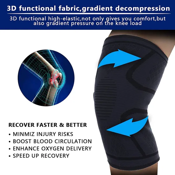 (Pack_of_2)_Knee_Support_for_Men_(1Pair)Ortho_Knee_Cap_Women_|_Knee_Sleeves_for_Running_Jogging_Gym_Squats_|_4_Way_Compression_Knee_Sleeves_|_Sleeves_for_Sports_Arthritis_Pain_(Grey_Black,_L)