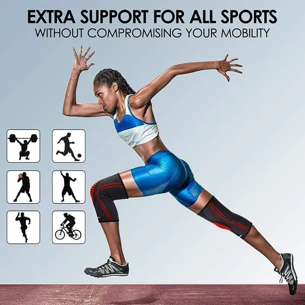 _Knee_Cap_for_Pain_Relief_Ortho_Knee_Support_for_Men_Women_|_Knee_Sleeves_for_Running_Jogging_Gym_Squats_|_Pair_Knee_Cap_Compression_Sleeves_for_Arthritis_Knee_Pain_(Red-Black,_L)