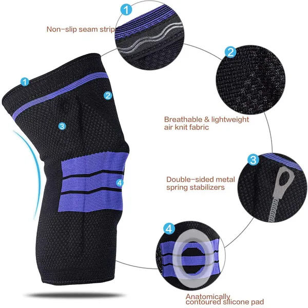 _Knee_Cap_for_Pain_Relief_Ortho_Knee_Support_for_Men_Women_|_Knee_Sleeves_for_Running_Jogging_Gym_Squats_|Knee_Cap_Brace_Compression_Sleeves_Gel_Pads_for_Arthritis_Knee_Pain_|_(Blue,_S)