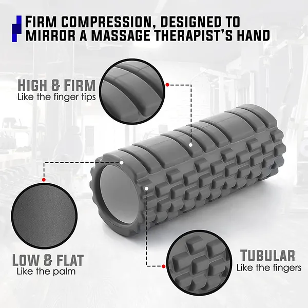 _Back_Roller_for_Back_Pain_-_33cm_EVA_Foam_Roller_for_Exercise_|_Back_Exercise_Equipment_Massager_|_Yoga_Foam_Roller_for_Back_Pain_(Black,_33cm)