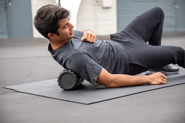 _Back_Roller_for_Back_Pain_-_33cm_EVA_Foam_Roller_for_Exercise_|_Back_Exercise_Equipment_Massager_|_Yoga_Foam_Roller_for_Back_Pain_(Black,_33cm)
