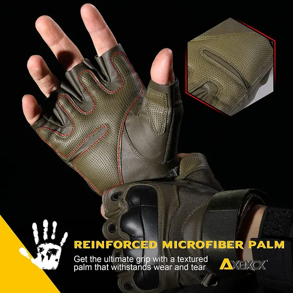 Riding_Gloves_for_Men_Bike_Riders_-_Special_Tactical_Gloves_with_Rubber_Knuckle_Punch_|_Non-Slip_Half_Finger_with_Firm_Padding_Motorcycle_Gloves_(L,_Green)