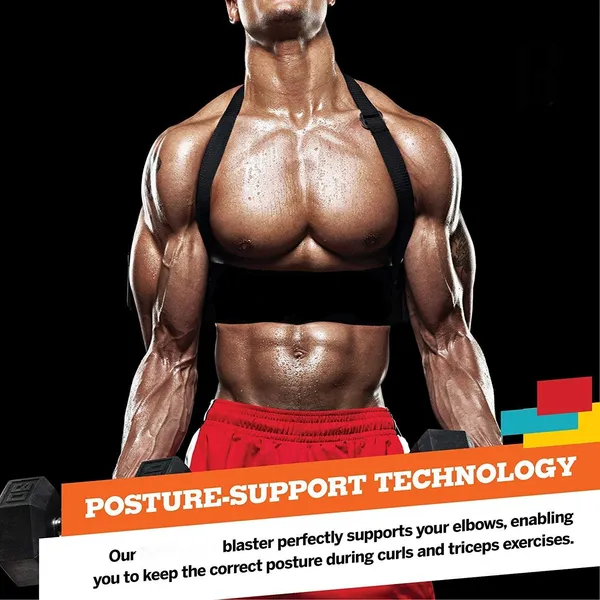 Heavy_Duty_Biceps_Arm_Blaster_-_Arm_Blaster_Home_Work_Out_|_Muscle_Blaster_with_Adjustable_Curl_Support_for_Men_and_Women_|_Premium_Light_Weight_Biceps_blaster_By__(Black,_23)
