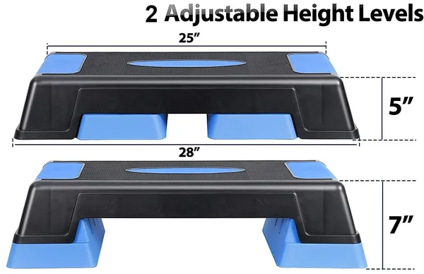 Stepper_Aerobic_Step_Platform_-_2_Level_Step_Platform_for_Crossfit_Training_|_Light_Weight_and_Compact_Stepper_for_Women_Exercises_(Blue)