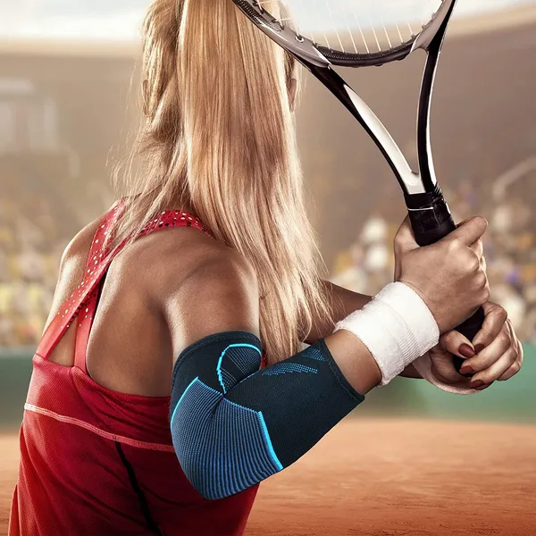Elbow_Support_for_Gym(1_Pc)_-_Elbow_Brace_for_Men_Women_Workout_|_Elbow_Compression_Sleeves_for_Tendonitis_Pain_Relief,_Tennis,_Volleyball,_Cricket_-_Elbow_Pain_(Blue_1_Pc,_L)