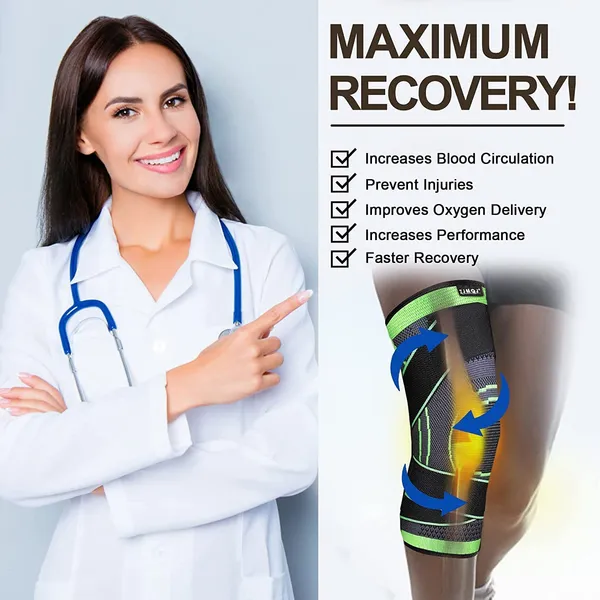 (Pack_of_2)_Knee_Caps_for_Men_Women_Gym_Workout(Pack_of_Two)_-_Knee_Support_for_Knee_Pain_with_Knee_Band_|_Extra_Compression_Knee_Sleeves_Leg_Supporter_for_Gym_(XL,_Black_n_Green)