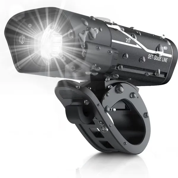 USB_Rechargeable_5_Mode_Cycle_Waterproof_Headlight_10+_Hours_600_Lumen_LED_Front_Light__(Black)