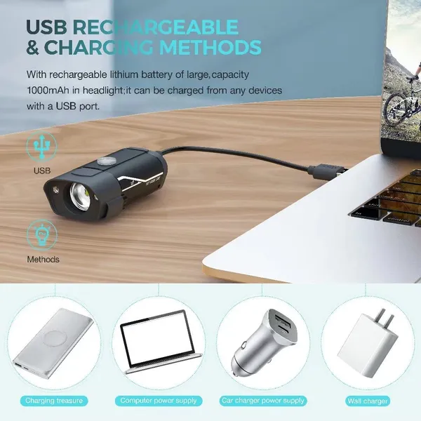 USB_Rechargeable_5_Mode_Cycle_Waterproof_Headlight_10+_Hours_600_Lumen_LED_Front_Light__(Black)