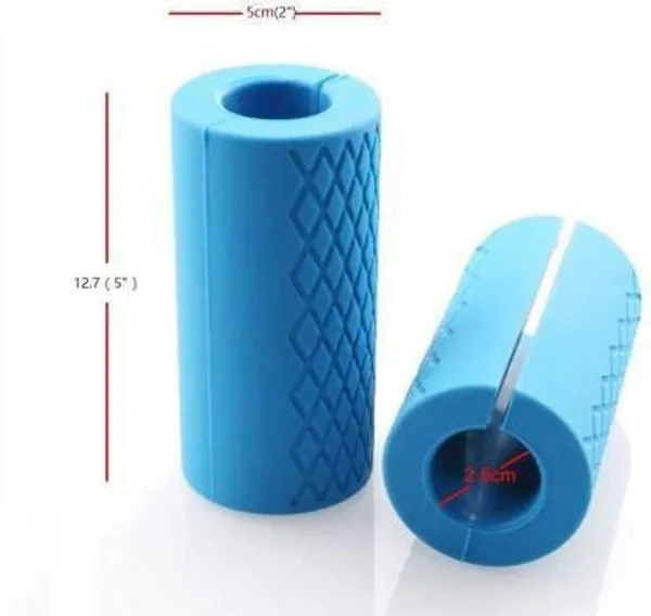 _Fitness_Thick_Bar_Grips_for_CrossFit,_Weight_lifting,_Power_lifting,_Strength_Training,_Fat_Barbell_Cover_for_Muscle_Building_(Blue)