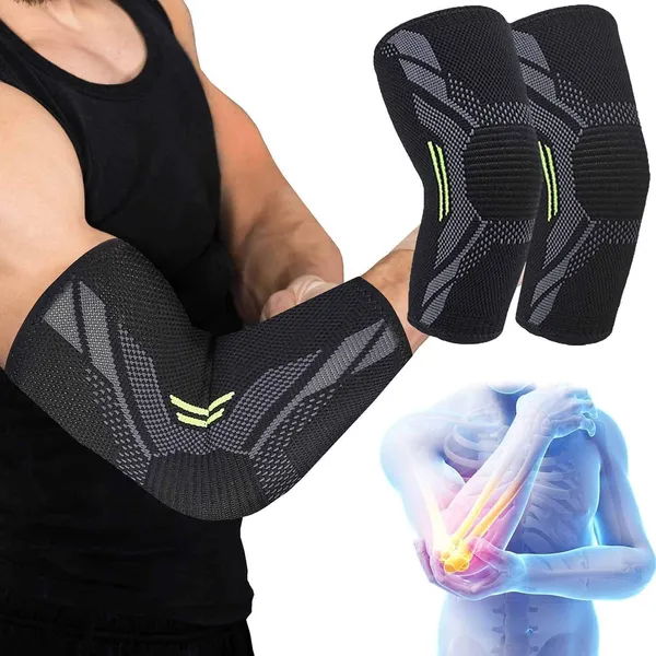 Elbow_Support_for_Gym_(1_Pc)_-_Elbow_Brace_for_Men_Women_Workout_|_Elbow_Compression_Sleeves_for_Tendonitis_Pain_Relief,_Tennis,_Volleyball,_Cricket_-_Elbow_Pain_(Robotic_Blue,_XL)