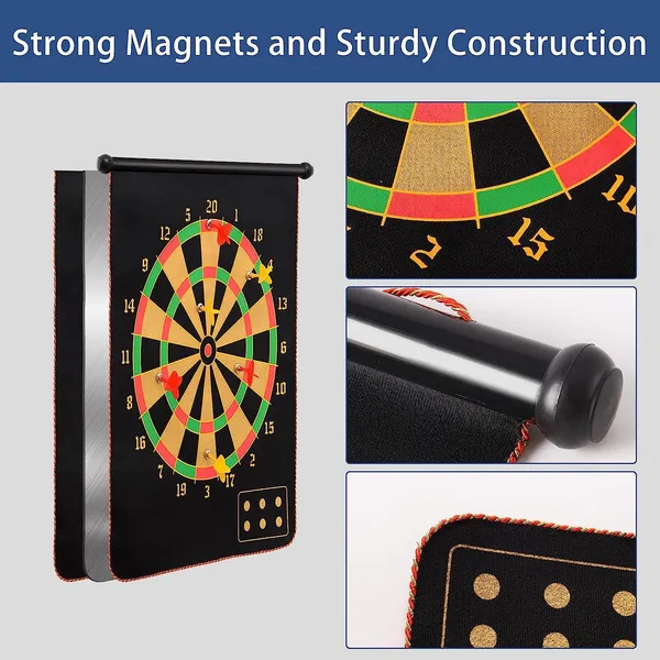 Magnetic_Dart_Board_Game_for_Kids_-_12_Pc_Darts_Magnetic_Dart_and_Mat_|_Outdoor_Indoor_Party_Games_for_Adults_|_Double_Faced_(Board_with_12Pc_Dart)