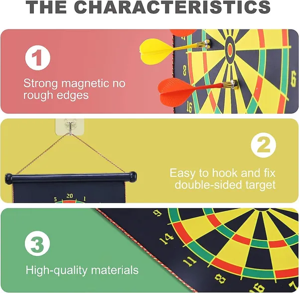 Magnetic_Dart_Board_Game_for_Kids_-_12_Pc_Darts_Magnetic_Dart_and_Mat_|_Outdoor_Indoor_Party_Games_for_Adults_|_Double_Faced_(Board_with_12Pc_Dart)