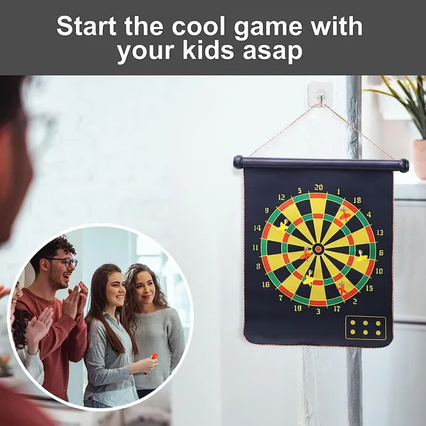 Magnetic_Dart_Board_Game_for_Kids_-_12_Pc_Darts_Magnetic_Dart_and_Mat_|_Outdoor_Indoor_Party_Games_for_Adults_|_Double_Faced_(Board_with_12Pc_Dart)