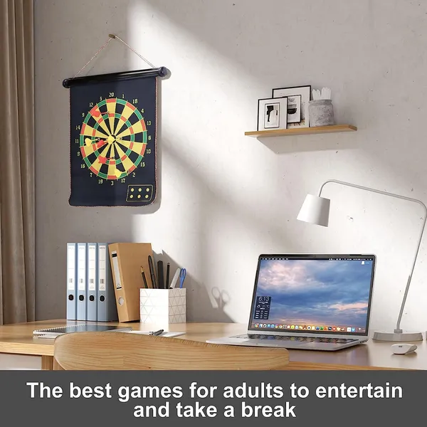 Magnetic_Dart_Board_Game_for_Kids_-_12_Pc_Darts_Magnetic_Dart_and_Mat_|_Outdoor_Indoor_Party_Games_for_Adults_|_Double_Faced_(Board_with_12Pc_Dart)