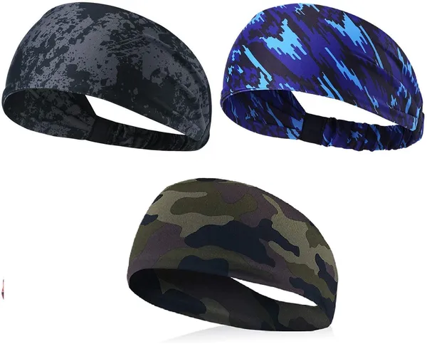 _Sports_Headbands_for_Men_Women,_Athletic_Head_Sweatband,_Non-Slip_&_Moisture_Wicking,_Elastic_Yoga_Headband_Hairband_for_Working_Out,_Running,_CrossFit,_Gym,_(Military)