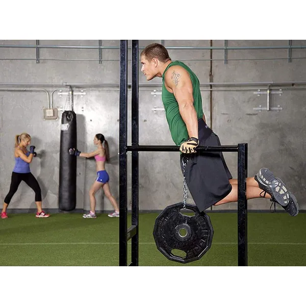 _Commercial_Jumping_Belt_with_Chain_Reinforced_Steel_Chain,_Waterproof_Foam_core,_Double_Stitching,_Black,_Maximize_Your_Weightlifting_and_Bodybuilding_Workouts.